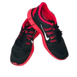 Nike Livestrong 5.0 Womens Athletic Shoes Gray Orange 579756-001 Size 7.5